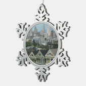 Ornement Flocon De Neige Photographe de San Francisco Postcard (Vue impression)