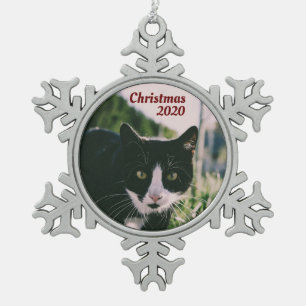 Ornement Flocon De Neige Photographie d'animal de compagnie, Noël 2020, Per