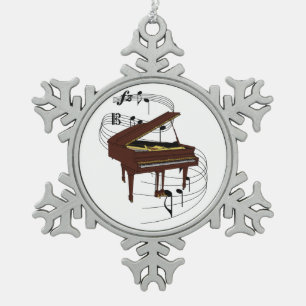 Ornement Flocon De Neige Piano