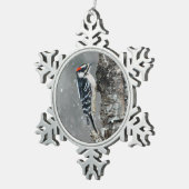 Ornement Flocon De Neige Pic Downy en neige - Photo originale (Vue impression)