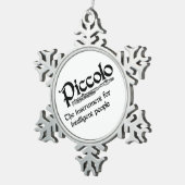 Ornement Flocon De Neige Piccolo intelligent (Vue impression)