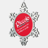 Ornement Flocon De Neige Piccolo intelligent (Vue impression)