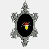 Ornement Flocon De Neige Pickleball 0 (Gauche)