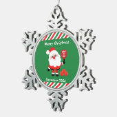 Ornement Flocon De Neige Pickley 🎅 Père Noël (Vue impression)