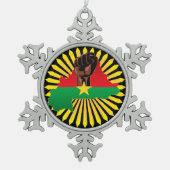 Ornement Flocon De Neige Ping Pong Ball (Devant)