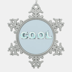 Ornement Flocon De Neige Pingouins cool