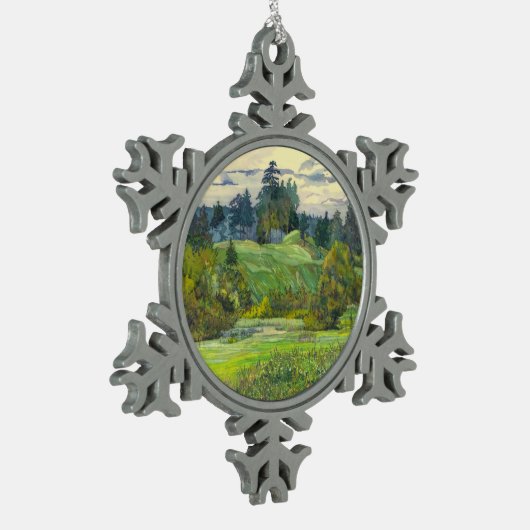 Ornement Flocon De Neige Pins (Gauche)