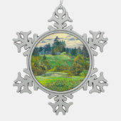 Ornement Flocon De Neige Pins (Devant)