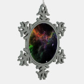 Ornement Flocon De Neige Planétoïdes - Nebula Cluster Snowflake Orament (Gauche)