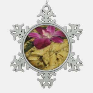 Ornement Flocon De Neige Plat de pâtes de Penne