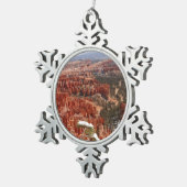 Ornement Flocon De Neige Point d'inspiration à Bryce Canyon I (Vue impression)