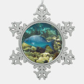 Ornement Flocon De Neige Poissons de récif (Devant)