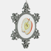 ORNEMENT FLOCON DE NEIGE POMME (Gauche)
