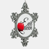 Ornement Flocon De Neige Pomme rouge maléfique (Gauche)