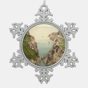 Ornement Flocon De Neige Pont de corde, Carrick-a-Rede, comté Antrim