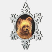 Ornement Flocon De Neige PORTRAITS DE CHIEN MINIATURE Skye Terrier (Vue impression)