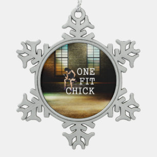 Ornement Flocon De Neige Poussin convenable du PRINCIPAL un