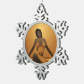 ORNEMENT FLOCON DE NEIGE POUVOIR DE BEAUTÉ #4 (Vue impression)