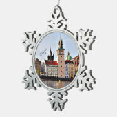 Ornement Flocon De Neige Prague, République tchèque (Vue impression)
