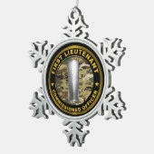 Ornement Flocon De Neige Premier lieutenant  (Vue impression)