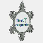 Ornement Flocon De Neige Premier répondeur (Gauche)