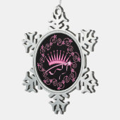 Ornement Flocon De Neige Pretty (Vue impression)