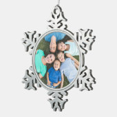 Ornement Flocon De Neige Promotion de Marque Simple (Vue impression)