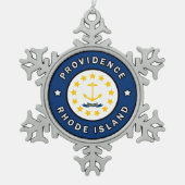Ornement Flocon De Neige Providence Rhode Island (Devant)