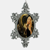 ORNEMENT FLOCON DE NEIGE PUISSANCE DE BEAUTÉ #3 (Gauche)