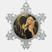 ORNEMENT FLOCON DE NEIGE PUISSANCE DE BEAUTÉ #3 (Devant)