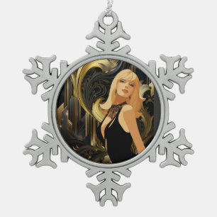 ORNEMENT FLOCON DE NEIGE PUISSANCE DE BEAUTÉ #3