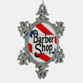 Ornement Flocon De Neige Raseur-coiffeur (Gauche)