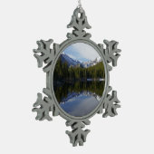 Ornement Flocon De Neige Reflet de Bear Lake II (Gauche)