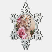 Ornement Flocon De Neige "Regal Bloom" (Vue impression)