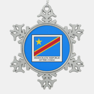 Ornement Flocon De Neige République démocratique du Congo