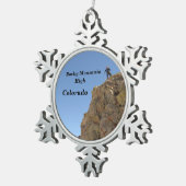 Ornement Flocon De Neige Rocky Mountain High, Colorado (Vue impression)