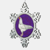 Ornement Flocon De Neige Rooster Ixworth (Vue impression)