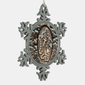Ornement Flocon De Neige Rosaire (Gauche)