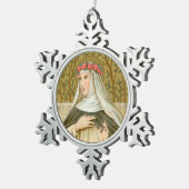 Ornement Flocon De Neige Rose de Lima (BK 020) (Vue impression)