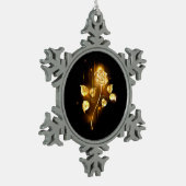 Ornement Flocon De Neige Rose d'or ( rose d'or ) (Gauche)