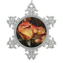 Rose rouge jaune