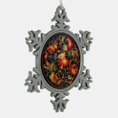 Ornement Flocon De Neige Rosepaint Moderne 2 de 6 (Gauche)