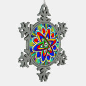 Ornement Flocon De Neige "Roue d'Ezekiel" (Gauche)