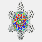 Ornement Flocon De Neige "Roue d'Ezekiel" (Vue impression)