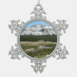 Ornement Flocon De Neige Ruisseau de montagne du High Country I