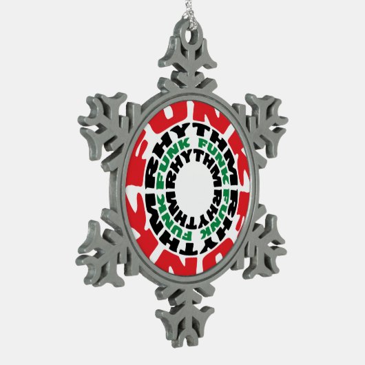 Ornement Flocon De Neige Rythme funk Funk Rhythme funk (Gauche)