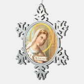 Ornement Flocon De Neige Saint-Adélaïde, impératrice romaine (LT 03) (Vue impression)