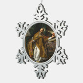 Ornement Flocon De Neige Saint Augustin d'Hippone (Vue impression)