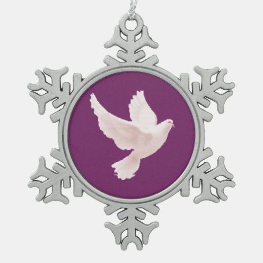 Ornement Flocon De Neige Saint-Esprit (Devant)