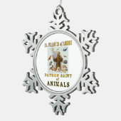 ORNEMENT FLOCON DE NEIGE SAINT FRANCIS (Vue impression)